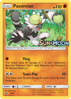 Passimian - SM Black Star Promos - #SM12 - Pokemon TCG card