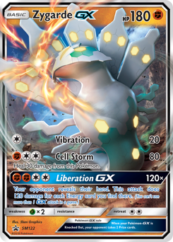 Zygarde-GX #SM122 Zygarde-GX - SM Black Star Promos - #SM122 - Pokemon TCG card