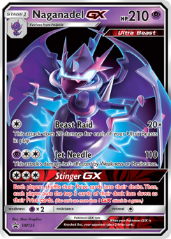 Naganadel-GX #SM125 Naganadel-GX - SM Black Star Promos - #SM125 - Pokemon TCG card