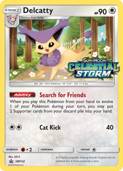 Delcatty - SM Black Star Promos - #SM132 - Pokemon TCG card