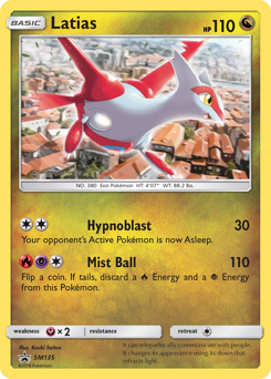 Latias #SM135 Latias - SM Black Star Promos - #SM135 - Pokemon TCG card