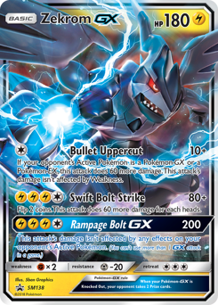 Zekrom-GX #SM138 Zekrom-GX - SM Black Star Promos - #SM138 - Pokemon TCG card