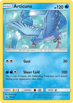 Articuno #SM144 Articuno - SM Black Star Promos - #SM144 - Pokemon TCG card