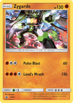 Zygarde #SM15 Zygarde - SM Black Star Promos - #SM15 - Pokemon TCG card