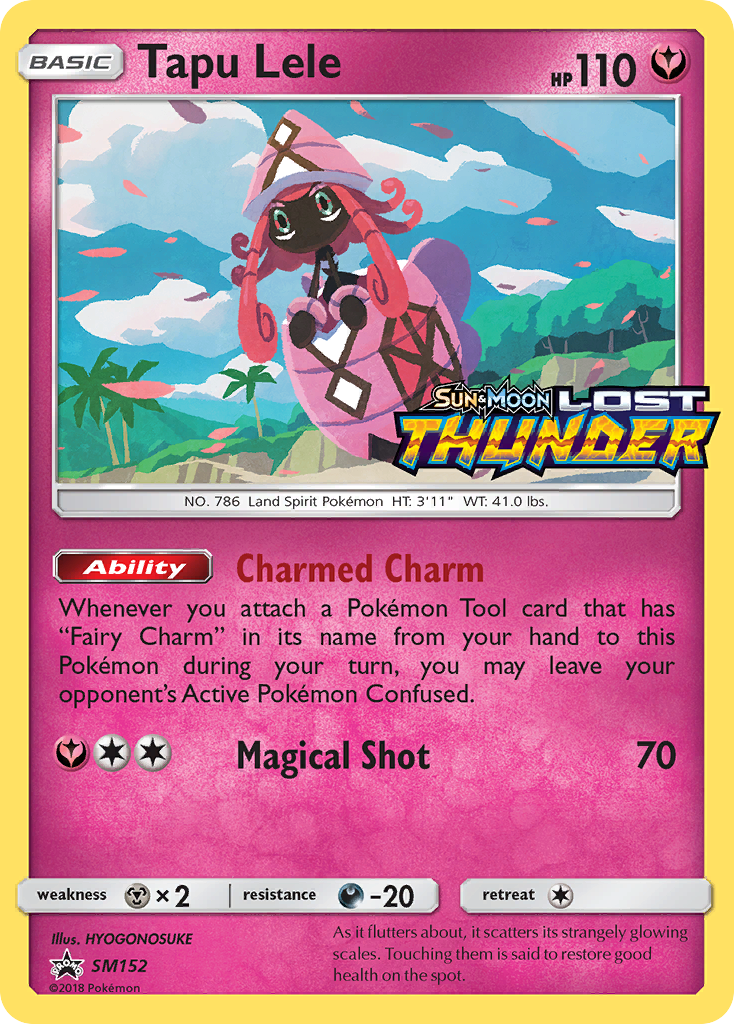 Tapu Lele - SM Black Star Promos - #SM152 - Pokemon TCG card