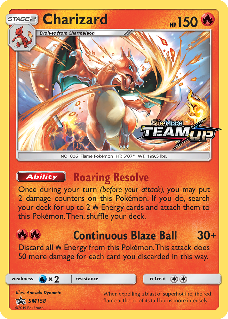 Charizard - SM Black Star Promos - #SM158 - Pokemon TCG card