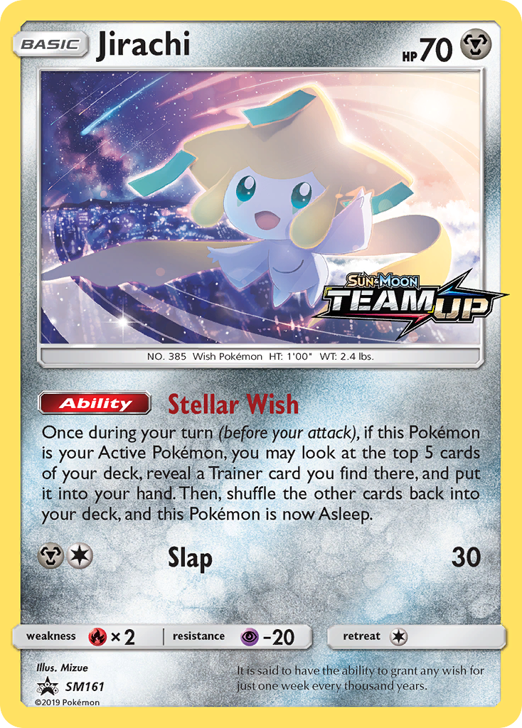 Jirachi - SM Black Star Promos - #SM161 - Pokemon TCG card