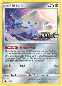 Jirachi #SM161 Jirachi - SM Black Star Promos - #SM161 - Pokemon TCG card