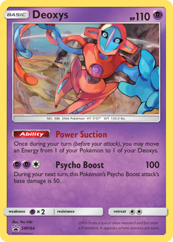Deoxys #SM164 Deoxys - SM Black Star Promos - #SM164 - Pokemon TCG card