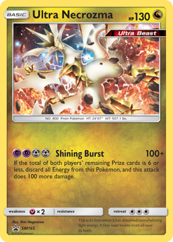 Ultra Necrozma #SM165 Ultra Necrozma - SM Black Star Promos - #SM165 - Pokemon TCG card