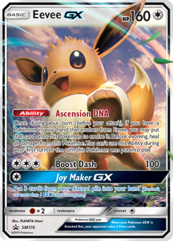 Eevee-GX - SM Black Star Promos - #SM174 - Pokemon TCG card