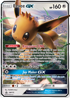 Eevee-GX - SM Black Star Promos - #SM175 - Pokemon TCG card