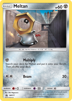 Meltan #SM177 Meltan - SM Black Star Promos - #SM177 - Pokemon TCG card