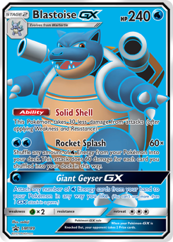 Blastoise-GX #SM189 Blastoise-GX - SM Black Star Promos - #SM189 - Pokemon TCG card