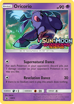 Oricorio - SM Black Star Promos - #SM19 - Pokemon TCG card