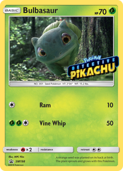 Bulbasaur #SM198 Bulbasaur - SM Black Star Promos - #SM198 - Pokemon TCG card