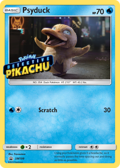 Psyduck #SM199 Psyduck - SM Black Star Promos - #SM199 - Pokemon TCG card