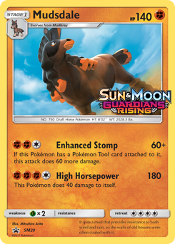 Mudsdale #SM20 Mudsdale - SM Black Star Promos - #SM20 - Pokemon TCG card