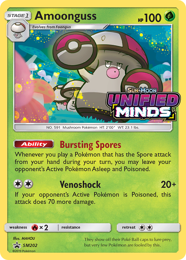 Amoonguss - SM Black Star Promos - #SM202 - Pokemon TCG card