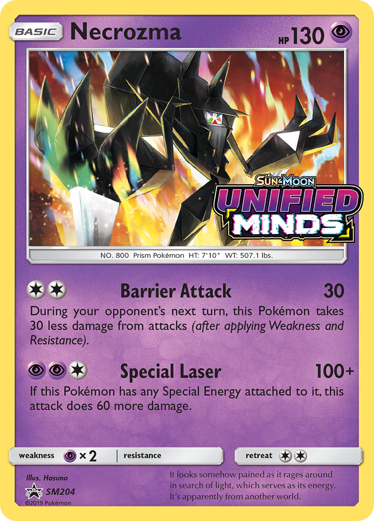 Necrozma - SM Black Star Promos - #SM204 - Pokemon TCG card