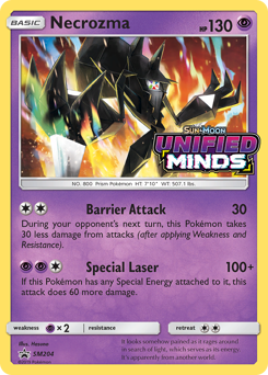 Necrozma #SM204 Necrozma - SM Black Star Promos - #SM204 - Pokemon TCG card