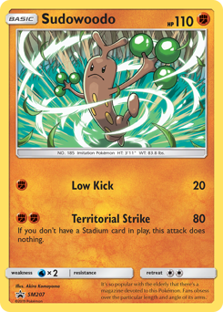 Sudowoodo - SM Black Star Promos - #SM207 - Pokemon TCG card