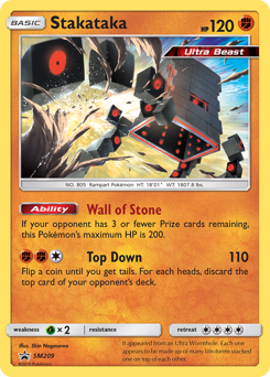 Stakataka #SM209 Stakataka - SM Black Star Promos - #SM209 - Pokemon TCG card