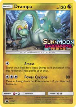 Drampa #SM21 Drampa - SM Black Star Promos - #SM21 - Pokemon TCG card