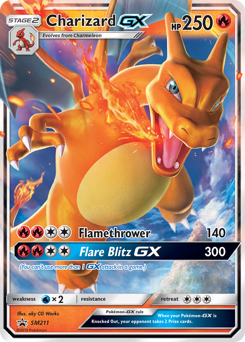 Charizard-GX #SM211 Charizard-GX - SM Black Star Promos - #SM211 - Pokemon TCG card
