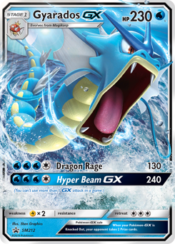 Gyarados-GX - SM Black Star Promos - #SM212 - Pokemon TCG card