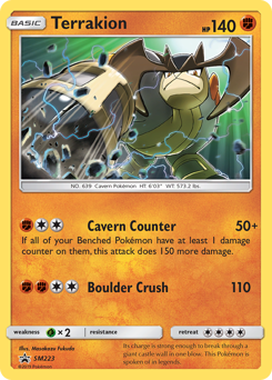 Terrakion - SM Black Star Promos - #SM223 - Pokemon TCG card