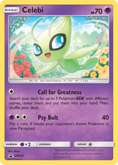 Celebi - SM Black Star Promos - #SM224 - Pokemon TCG card