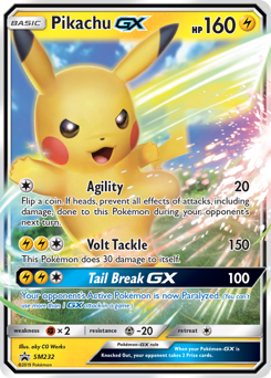 Pikachu-GX #SM232 Pikachu-GX - SM Black Star Promos - #SM232 - Pokemon TCG card