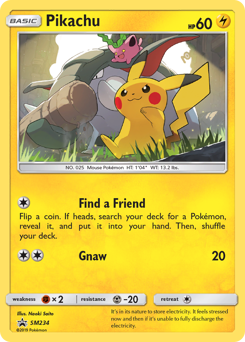 Pikachu #SM234 Pikachu - SM Black Star Promos - #SM234 - Pokemon TCG card