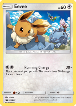 Eevee #SM235 Eevee - SM Black Star Promos - #SM235 - Pokemon TCG card