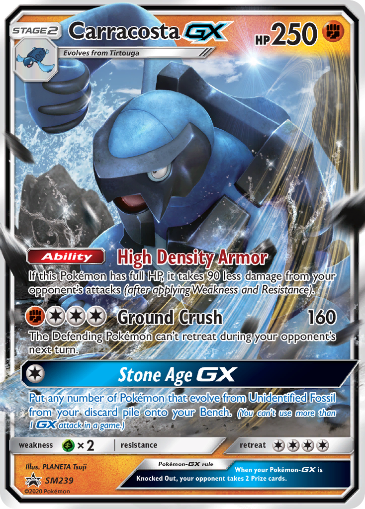 Carracosta-GX - SM Black Star Promos - #SM239 - Pokemon TCG card