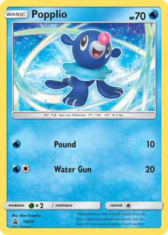 Popplio - SM Black Star Promos - #SM24 - Pokemon TCG card