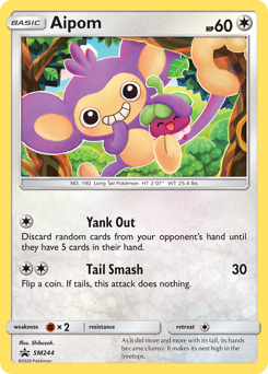 Aipom - SM Black Star Promos - #SM244 - Pokemon TCG card