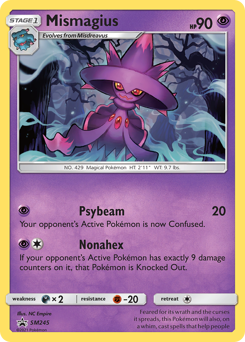 Mismagius - SM Black Star Promos - #SM245 - Pokemon TCG card