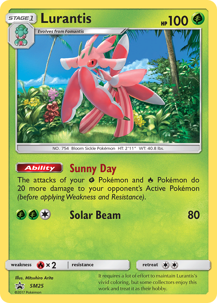 Lurantis - SM Black Star Promos - #SM25 - Pokemon TCG card