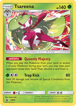 Tsareena - SM Black Star Promos - #SM26 - Pokemon TCG card