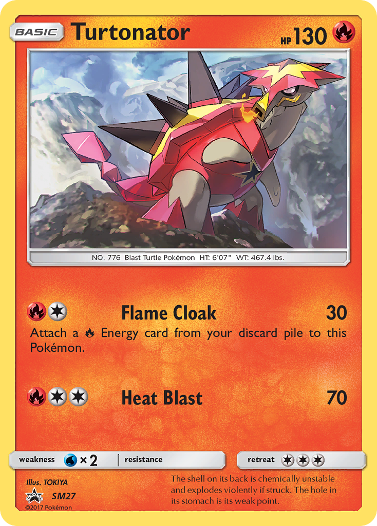 Turtonator - SM Black Star Promos - #SM27 - Pokemon TCG card