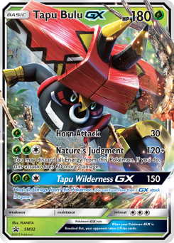 Tapu Bulu-GX #SM32 Tapu Bulu-GX - SM Black Star Promos - #SM32 - Pokemon TCG card