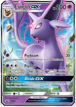 Espeon-GX #SM35 Espeon-GX - SM Black Star Promos - #SM35 - Pokemon TCG card