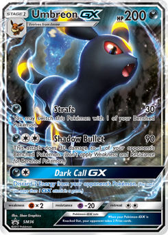 Umbreon-GX #SM36 Umbreon-GX - SM Black Star Promos - #SM36 - Pokemon TCG card