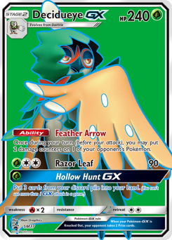 Decidueye-GX #SM37 Decidueye-GX - SM Black Star Promos - #SM37 - Pokemon TCG card
