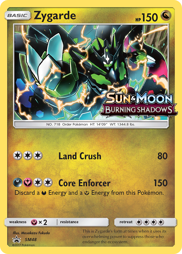Zygarde - SM Black Star Promos - #SM48 - Pokemon TCG card