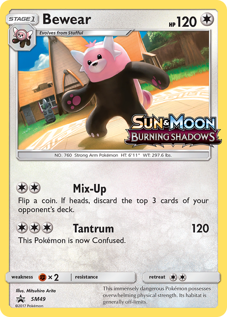Bewear - SM Black Star Promos - #SM49 - Pokemon TCG card