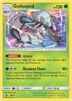 Golisopod - SM Black Star Promos - #SM52 - Pokemon TCG card