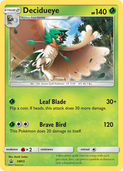 Decidueye - SM Black Star Promos - #SM55 - Pokemon TCG card